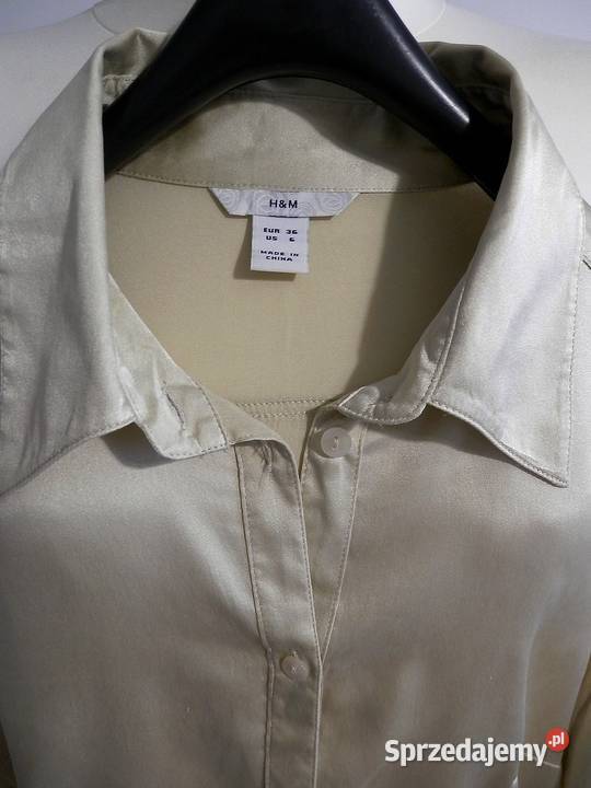 Koszula Jedwabna 98 Naturalny Jedwab Kolor H&M Bluzki i koszule Łomża sprzedam