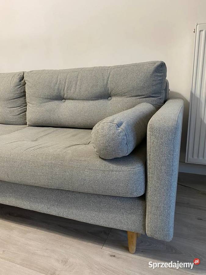 Kanapa sofa szara nowoczesna rozkładana mazowieckie Garwolin