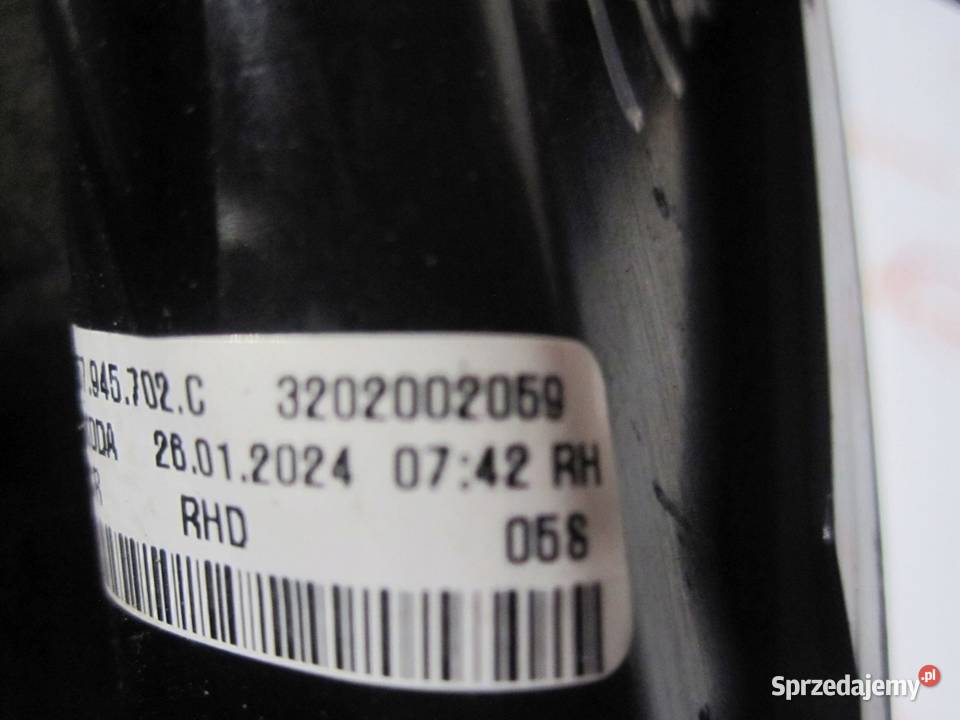 SKODA SCALA 24r lampa zderzaka tył 657945702 Kielce