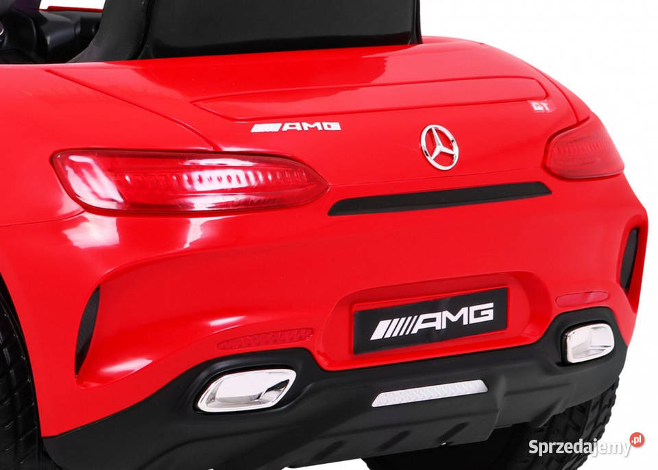 Mercedes Benz GT na akumulator dzieci Czerwony 12.3kg Pojazdy elektryczne i spalinowe Łopuszno