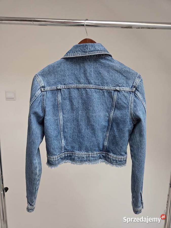 Niebieska kurtka jeansowa zapinana na zamek Rozmiar 36(S) małopolskie Liszki