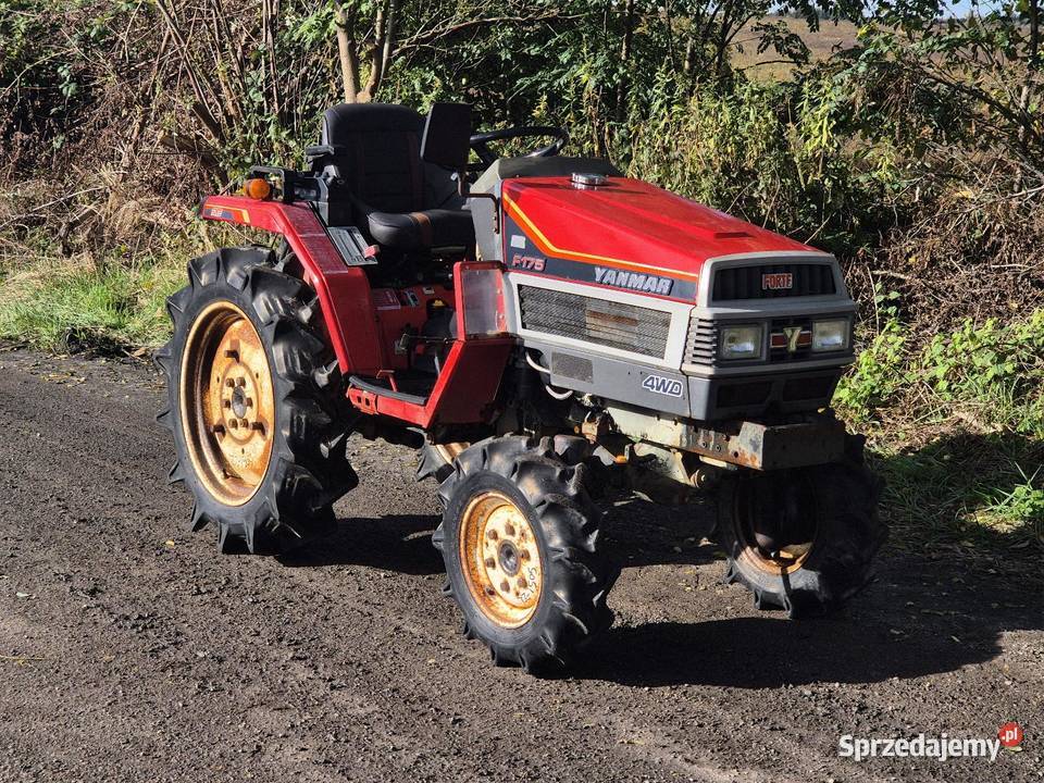 Traktorek traktor YANMAR F175D 17 44 Małuszyn
