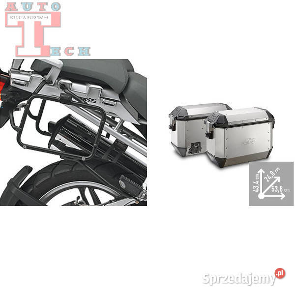 BMW R 1200GS Adventure ZESTAW 2 KUFRÓW BOCZNYCH Mrągowo