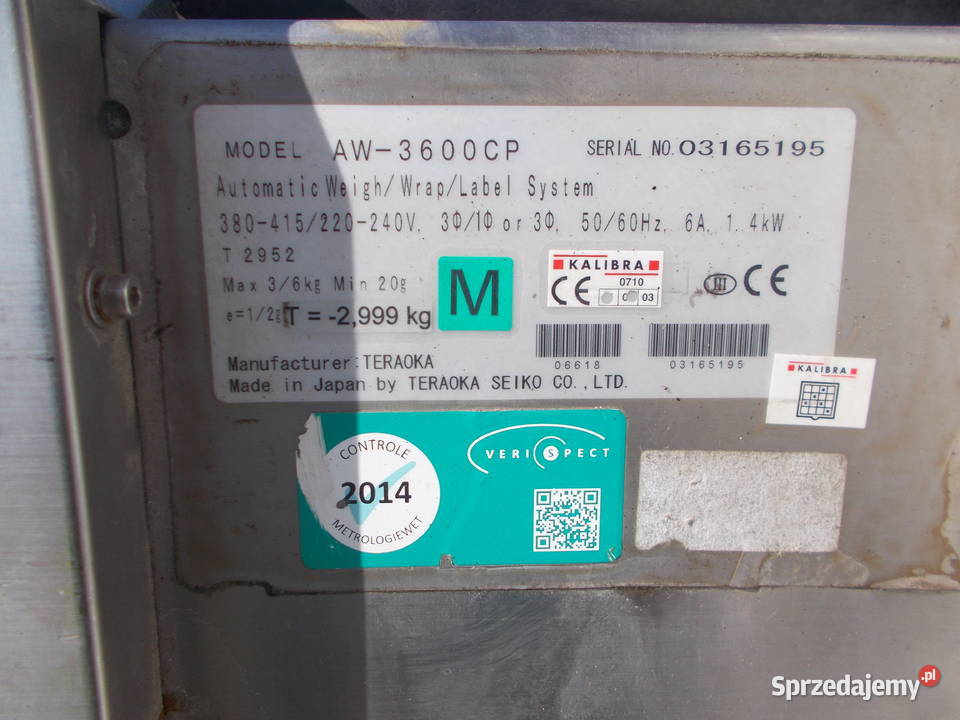 Pakowaczka DIGI AW3600 CP Karasiewo