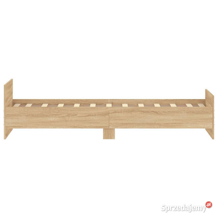 Łóżko bez materaca dąb sonoma 75x190 WM835948