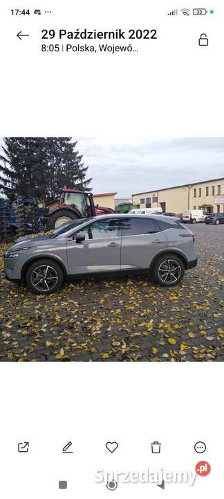 Nissan Qashqai polski salon benzyna