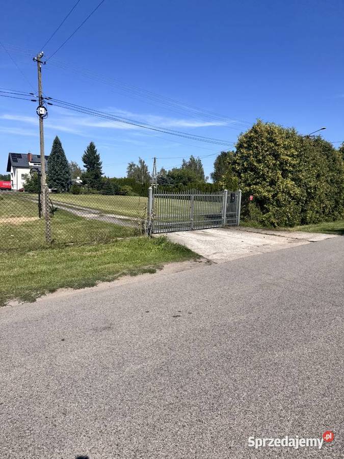 Sprzedam działkęgmina Chynów 800m2 mazowieckie Grobice