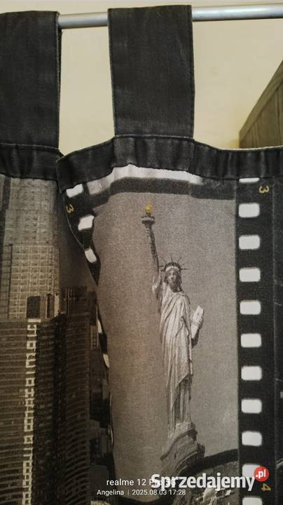 Zasłona zamieniająca z motywem NYC Łódź