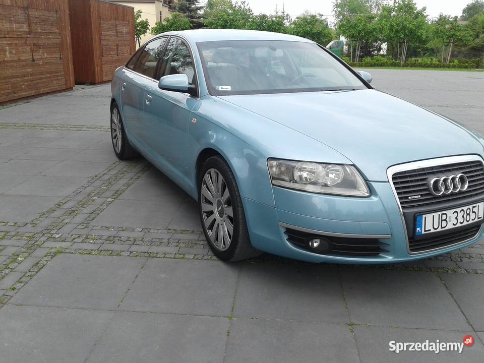 AUDI A6 C6 24 BENZYNA GAZ QUATRO MANUAL A6 Niedrzwica Duża