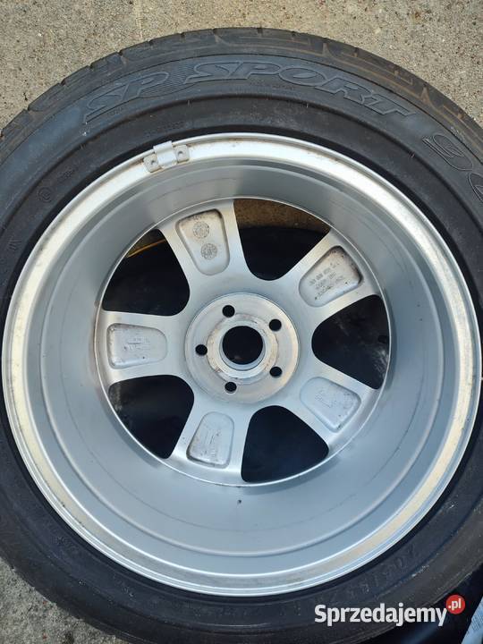 Koło aluminiowe oryginał 16 AUDI Z piękną oponą Łódź