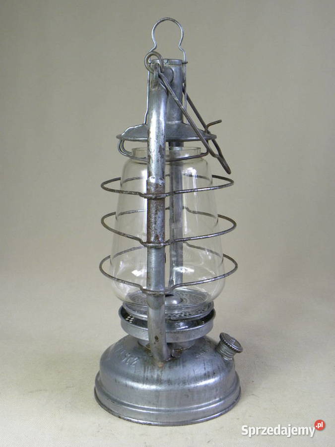 Stara niemiecka lampa naftowa Rhewum St2 Legnica