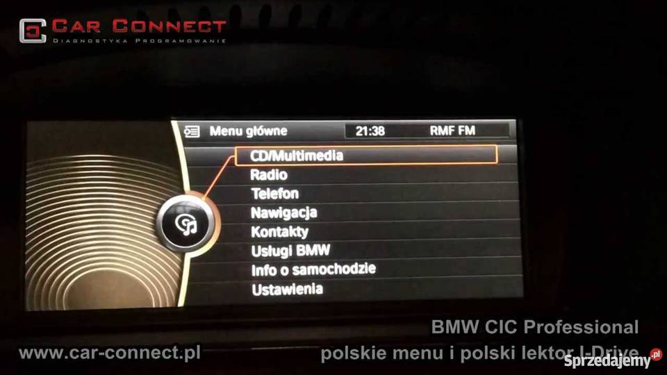 BMW Polskie Menu Język Warszawa F01 F10 F20 F25