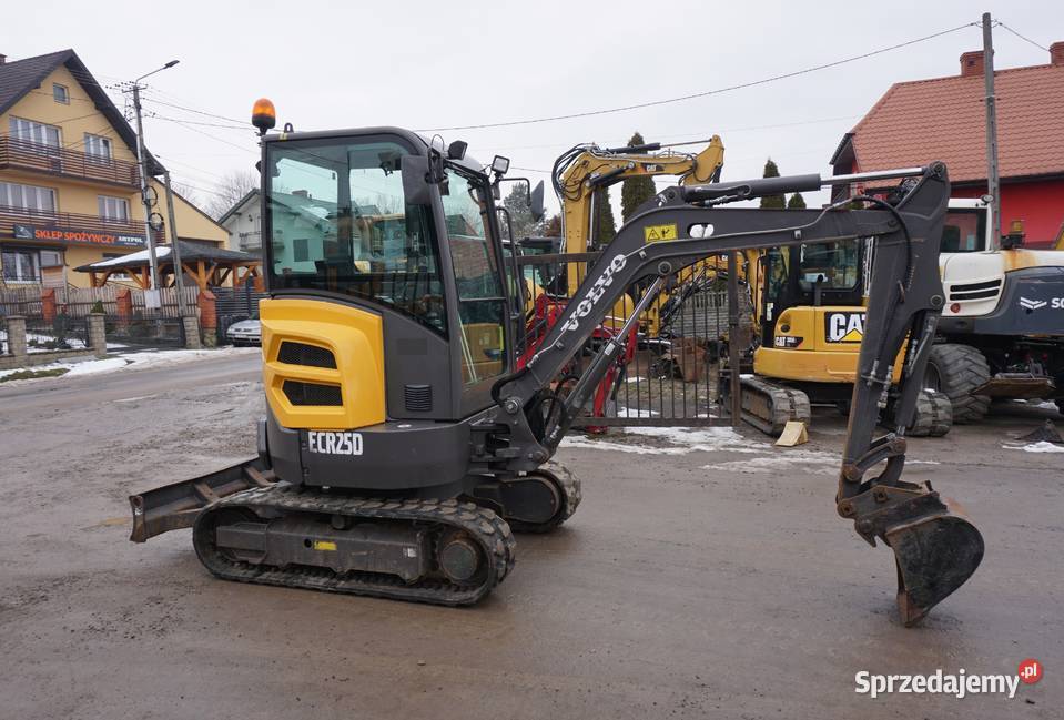 Minikoparka Volvo ECR 25 D 2018 Koparki Jeziorko
