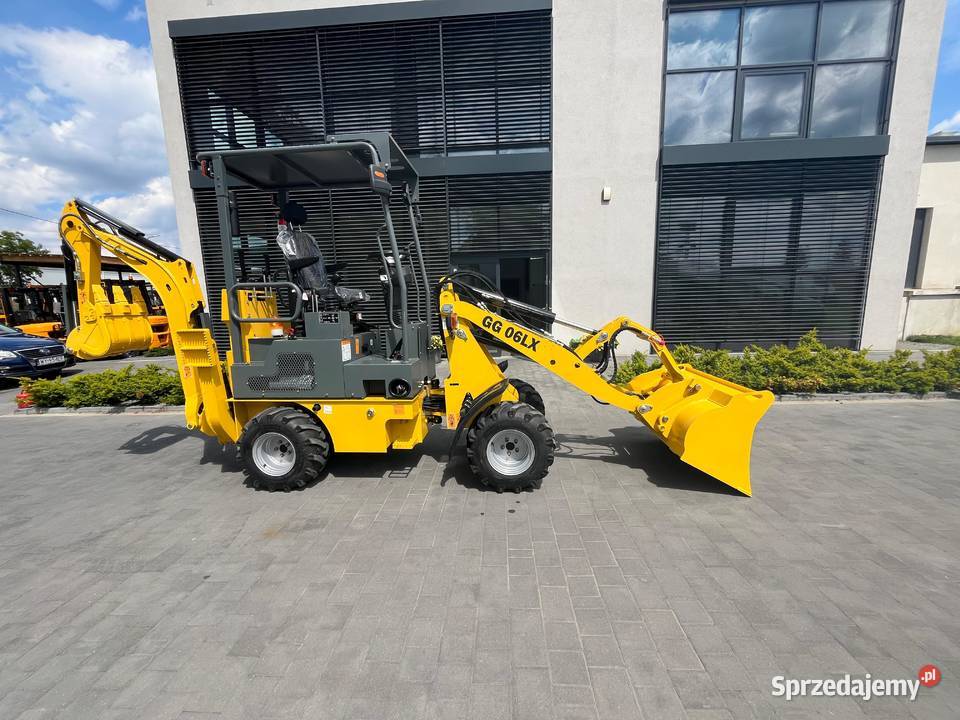Koparkoładowarka GG06 LX Gunter Grossmann Jedwabne