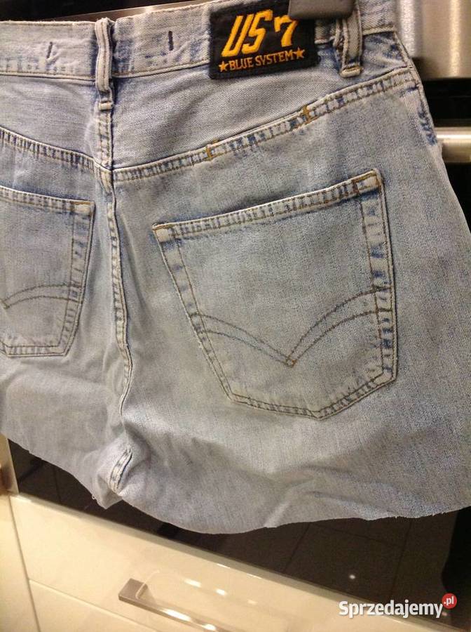 Spodnie Jeans Krótkie Męskie BLUE SYSTEM M Nowa Sól sprzedam