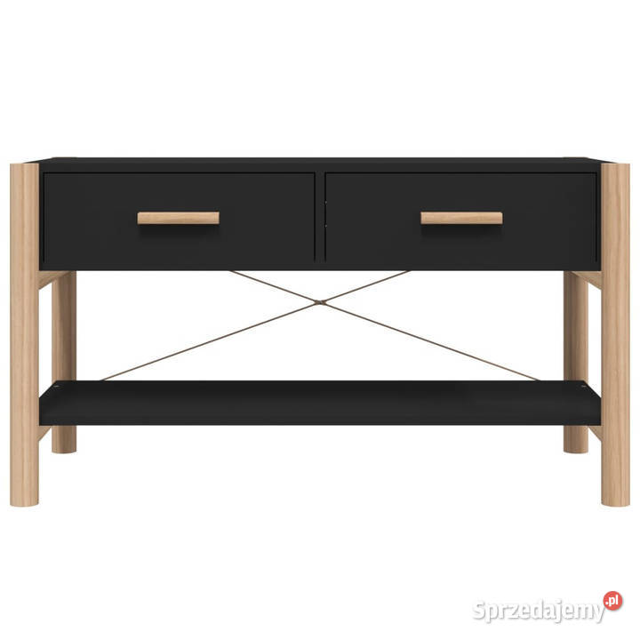 Szafka pod TV czarna 82x38x45 materiał RTV Dom i Ogród Warszawa