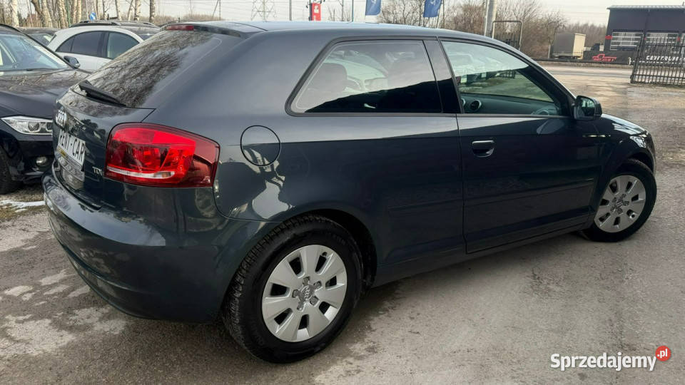 Audi A3 3drzwiowe 16TDi105OPŁACONYBezwypadkowy isofix Częstochowa