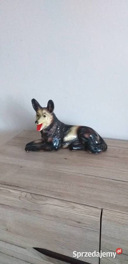 Kolekcjonerska Figurka owczarek niemiecki Przedbórz sprzedam