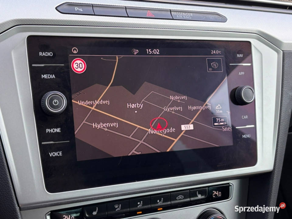 Volkswagen Passat B8 20142023 Sadlno