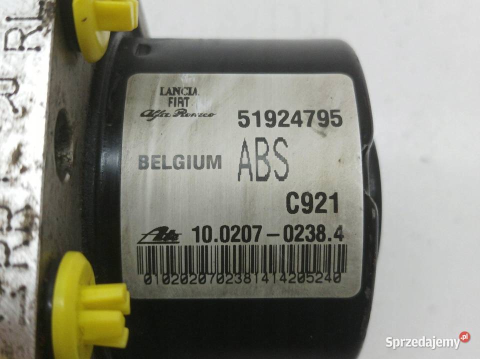 POMPA ABS 51924795 10020702384 Fiat Doblo II osobowe Układ ABS i ESP