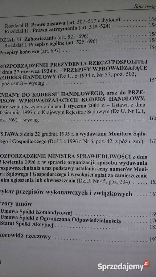 Kodeks handlowy Warszawa