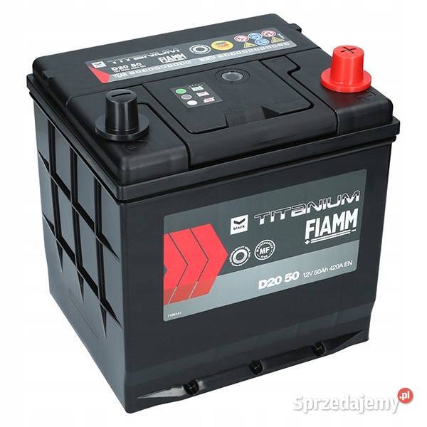 Akumulator Fiamm Black 12V 50Ah 420A D20 50 P Układ elektryczny, zapłon dolnośląskie sprzedam