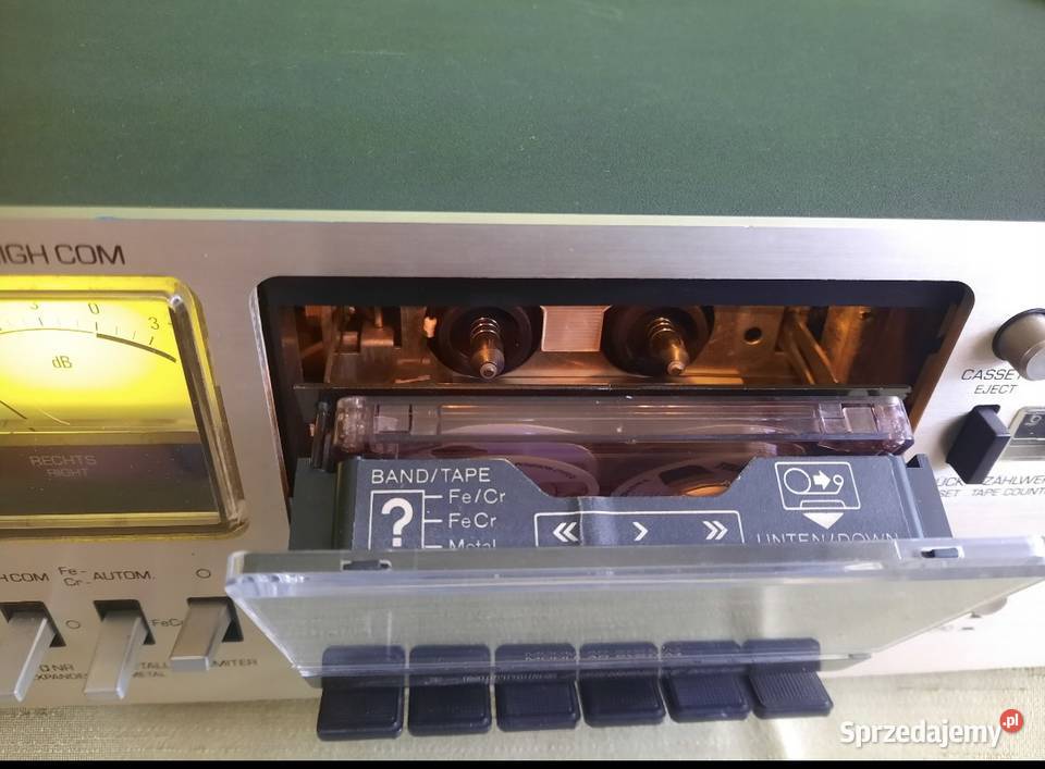 Kolekcjonerski Magnetofon kasetowy Telefunken TC Grudziądz