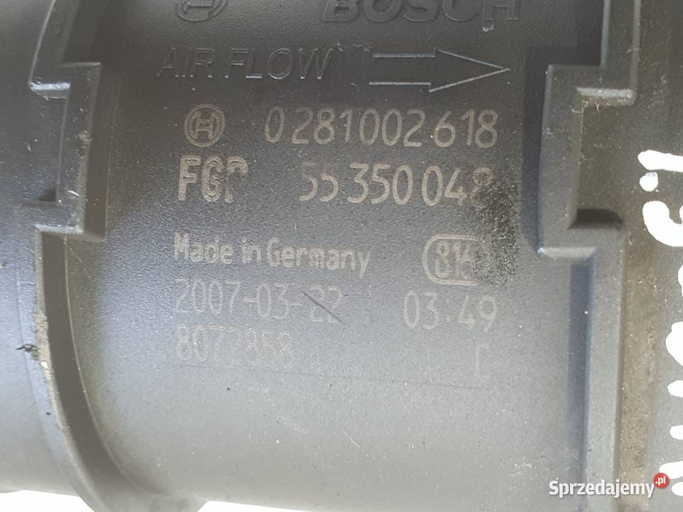 PRZEPŁYWOMIERZ Opel Corsa D 13 CDTI POWIETRZA Rudka