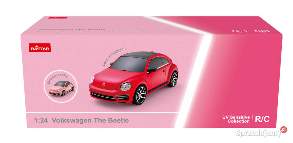 VW Beetle UV RC skala 124 Rastar 762004 samochód Poznań sprzedam