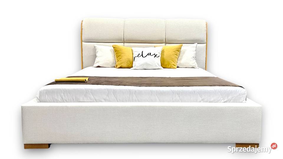 Łóżko tapicerowane TULO z pojemnikiem stelażem 115cm