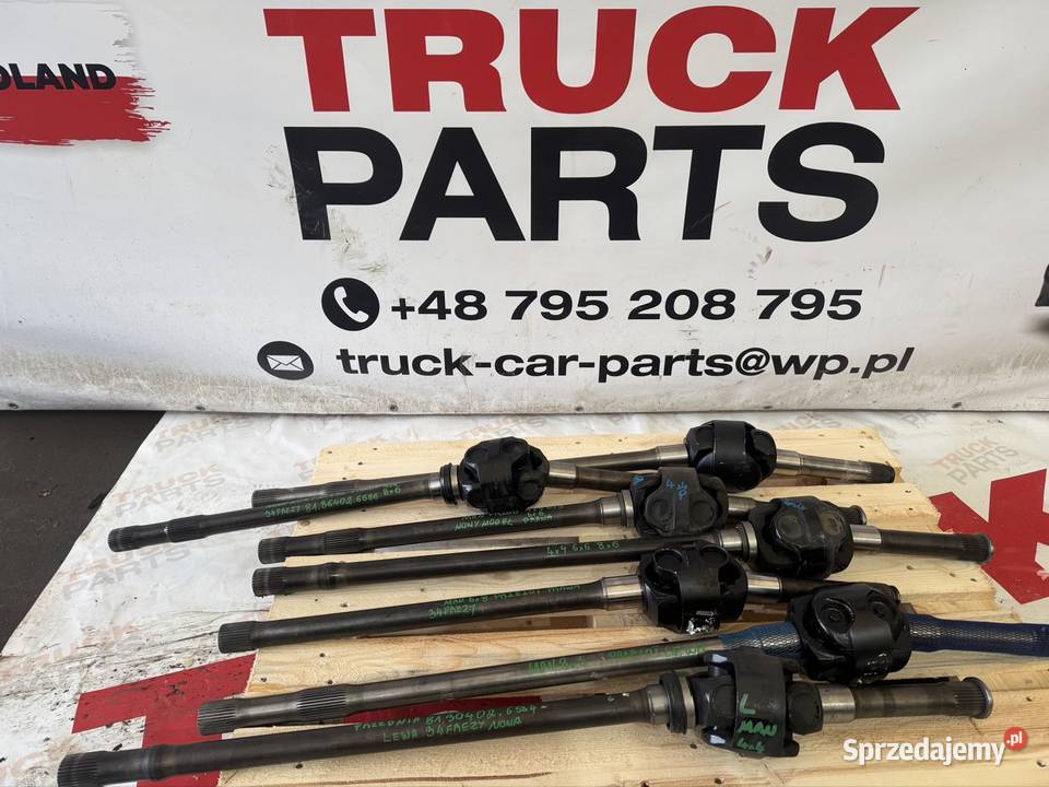 Półoś Napędowa Półośka Oś Krzyżak Man Przegub śląskie
