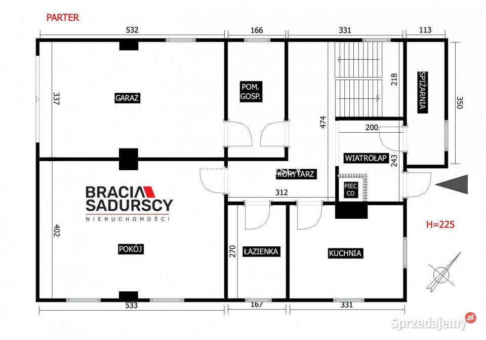 Dom wolnostojący Niepołomice Królewska 200m2