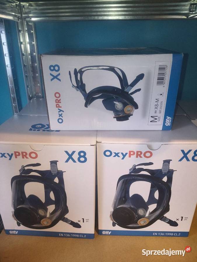 Maska lakiernicze Oxyline X8 pełnotwarzowa Tarnów sprzedam