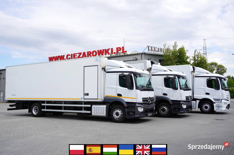 MercedesBenz Actros 1824 Chłodnia 22 EPAL automatyczna Kraków