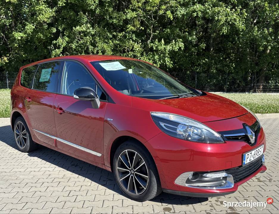 Renault Grand Scenic 2012r 16DCI BOSE Rok produkcji 2012 Poznań