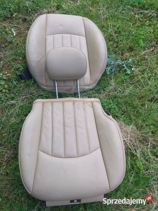 cls w219 poszycie skóra fotela lewybeżowy Wyposażenie wnętrza