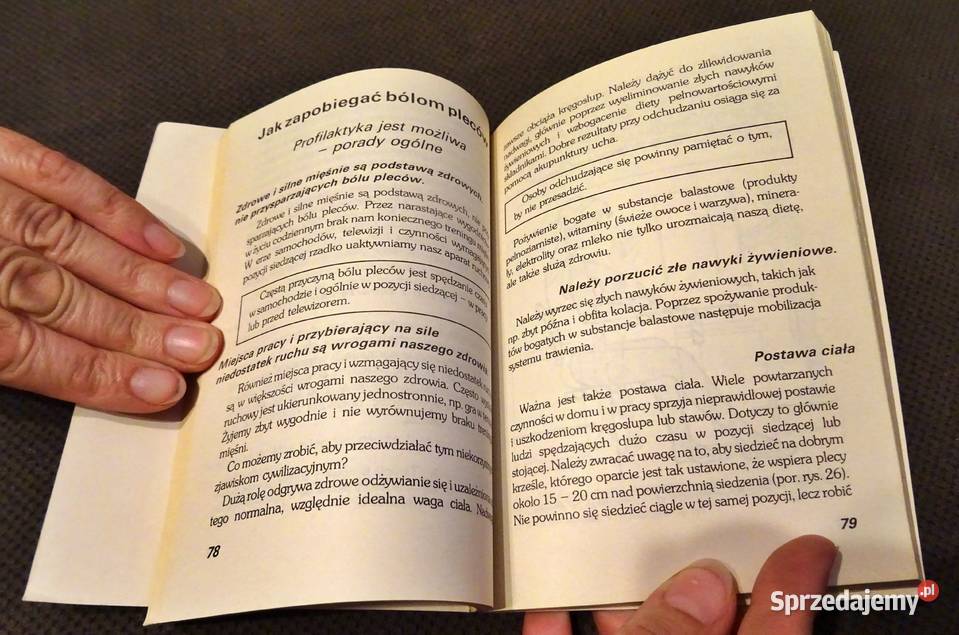 Encyklopedia kieszonkowa uśmierzać bóle pleców Częstochowa