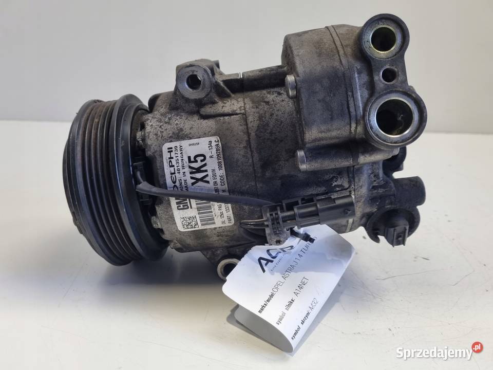 SPRĘŻARKA KLIMATYZACJI pompa 13377057 XK5 Opel osobowe Rudka
