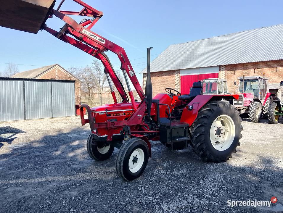 Zetor 6011 z ładowaczem Tarnawa Mała