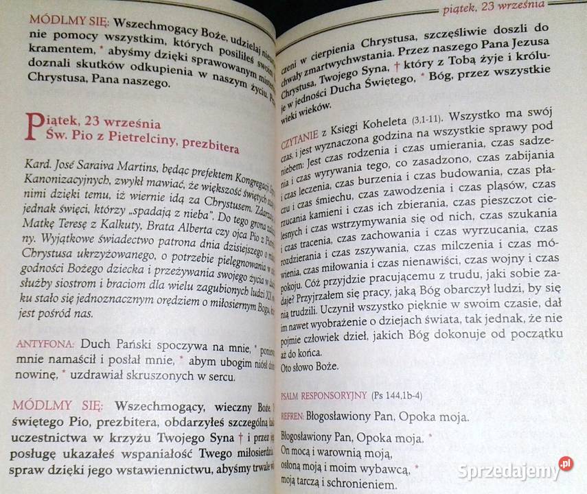 OREMUS Teksty Liturgii Mszy Świętej 092022 Chełm