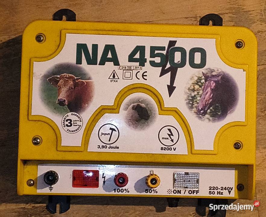 Generator do ogrodzenia elektrycznego NA4500 39J Tyczyn
