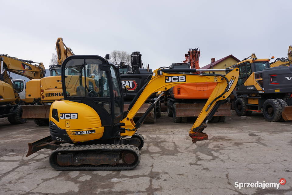 Minikoparka JCB 8026 2017 Jeziorko