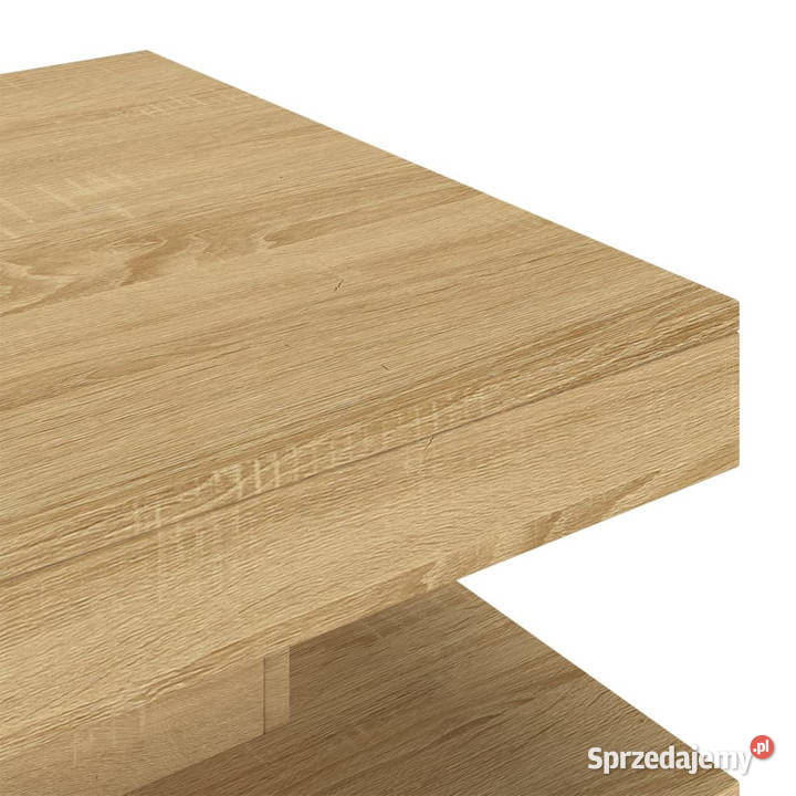 Stolik kawowy jasnobrązowy 60x60x35 MDF WM286096 Warszawa sprzedam
