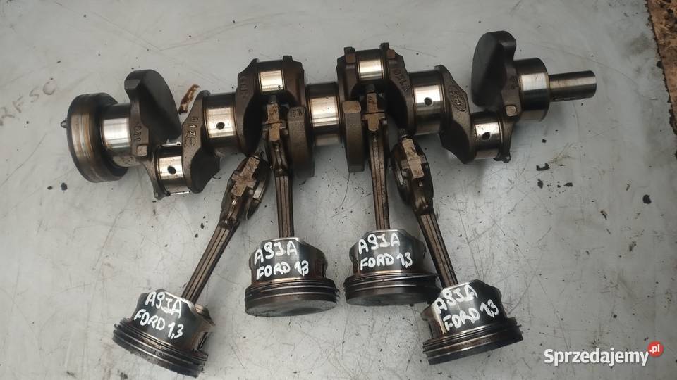 FORD FIESTA 13 8V A9JA wał korbowy tłok korbowód Kielce