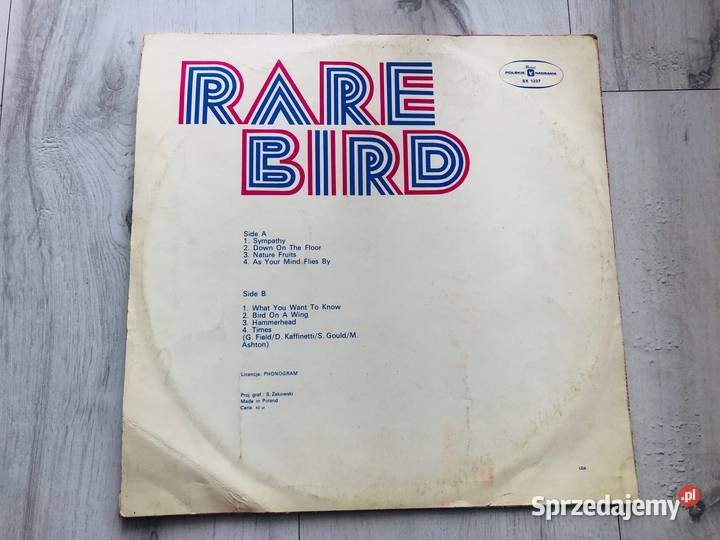 Rare Bird Płyta winylowa Łódź