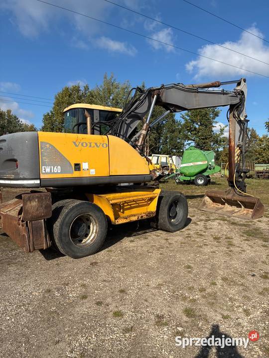 Volvo EW 160 koparka kołowa Brzeziny