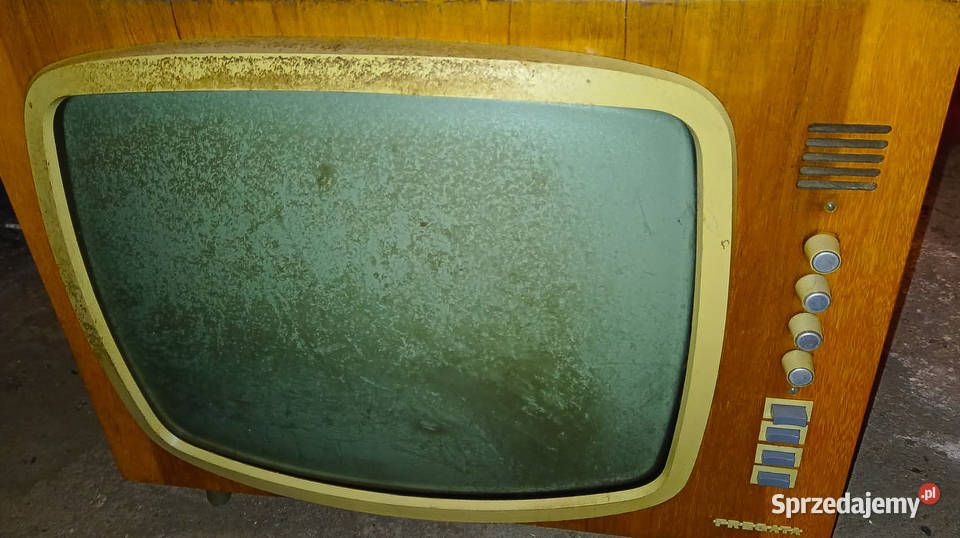 Stary lampowy telewizor Fregata Bydgoszcz