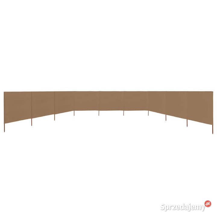 Parawan 9skrzydłowy z tkaniny 1200x160 kolor Warszawa