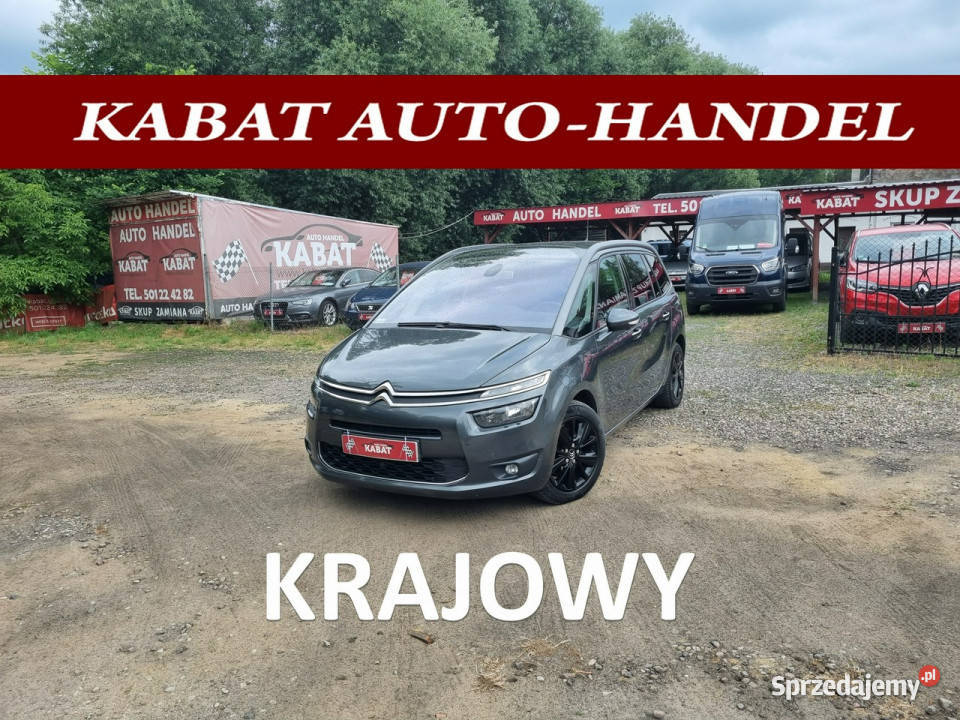 Citroen C4 Grand Picasso Salon Bogata Wersja ASR (kontrola trakcji) Szczecin
