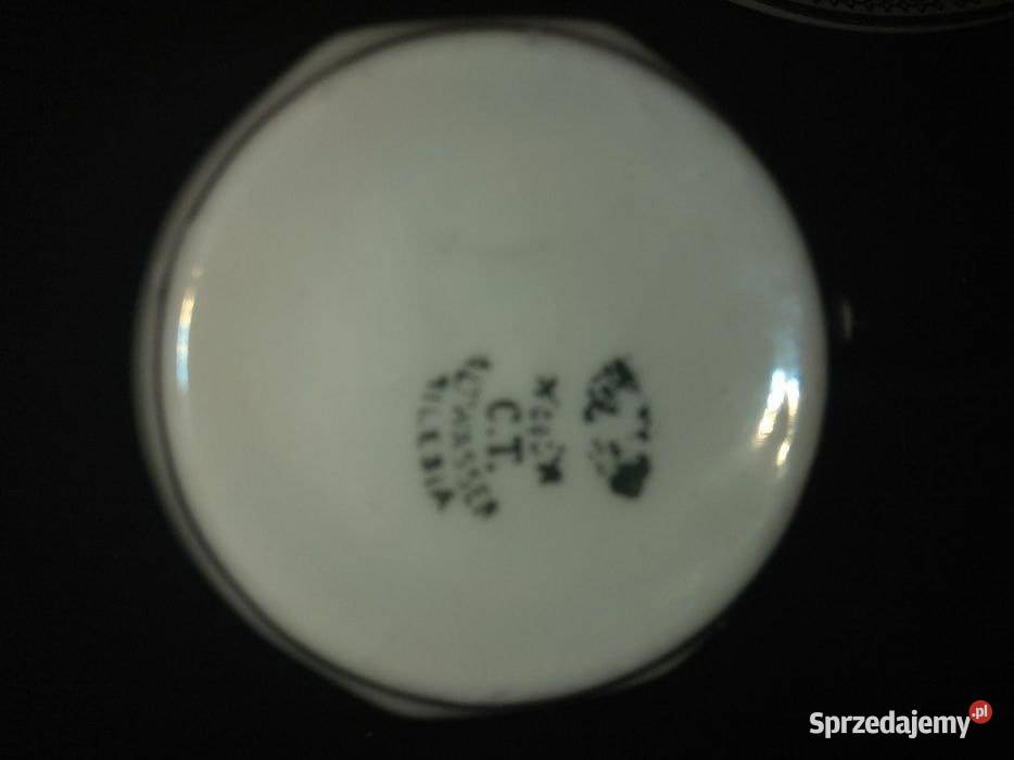 Filiżanka CT Altwasser Syg z lat 18751935 r Porcelana i szkło